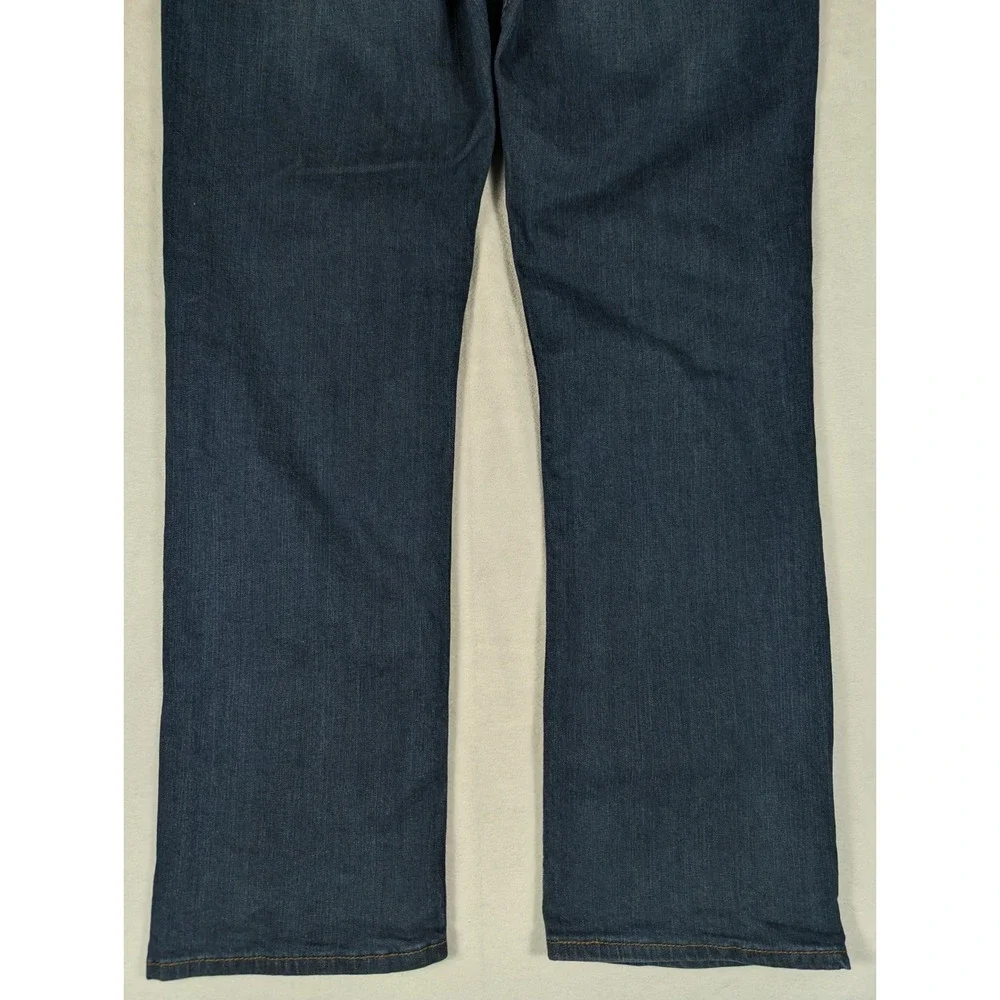 Levi's 514 Straight Fit Classic 5-pocket Jeans Dark Blue Wash Mens Size 36‎